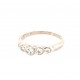 Pre Owned 18ct White Gold 5 Stone Diamond Ring ZA768